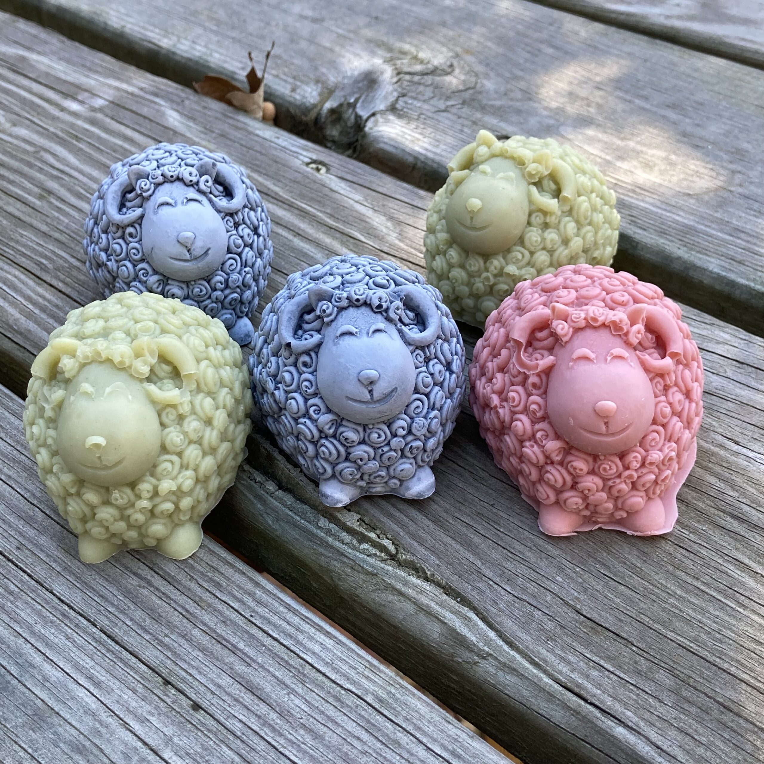 Sheep soaps by Tall Oak Trading Company